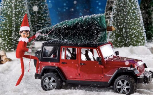Jeep汽车圣诞营销案例